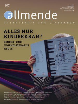 cover image of 107. Ausgabe der allmende – Zeitschrift für Literatur